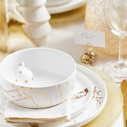 Hot Sale 💯 Stone Lain Zora Porcelain Dinnerware Set - White 💯 -Cheap Stonelain Store StoneLain xmas 17883