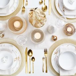 Hot Sale 💯 Stone Lain Zora Porcelain Dinnerware Set - White 💯 -Cheap Stonelain Store StoneLain xmas 17954