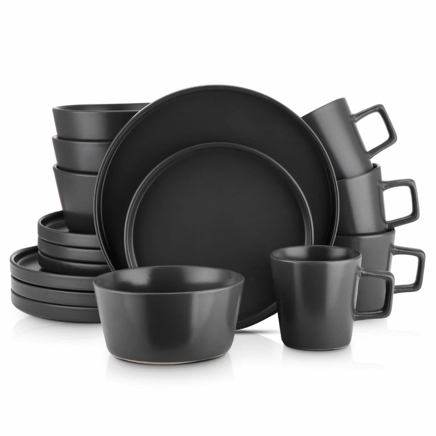 Coupon ๐ Stone Lain Celina Stoneware Dinnerware Set - Black Matte ๐งจ 1 Coupon ๐ Stone Lain Celina Stoneware Dinnerware Set - Black Matte ๐งจ