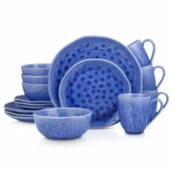 Best deal ✨ Stone Lain Constance Porcelain Dinnerware Set - Blue 🎁