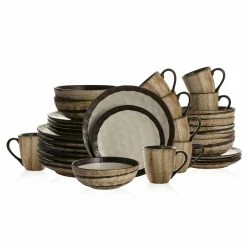 Best Sale 🔔 Stone Lain Lucy Porcelain Dinnerware Set - Beige ❤️ -Cheap Stonelain Store belqcozlmw89ztsw2daf