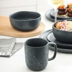 Top 10 🔔 Stone Lain Tom Stoneware Dinnerware Set - Grey And Blue 🤩 -Cheap Stonelain Store ciqjjll44lkrvxa7tfml