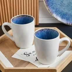 Discount 👏 Stone Lain Romy Stoneware Dinnerware Set - Blue 😍 -Cheap Stonelain Store cvi2mifww3yps3gktueh