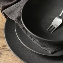 Best deal 🥰 Stone Lain Griffin Stoneware Dinnerware Set - Grey ✨ -Cheap Stonelain Store doryqepgzb2dwye5sli8