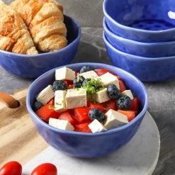 Best deal ✨ Stone Lain Constance Porcelain Dinnerware Set - Blue 🎁 -Cheap Stonelain Store dtiullcfrepw5cctmqrw