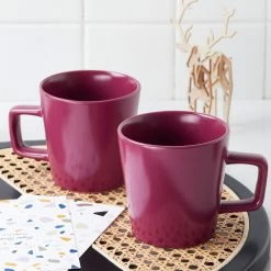 Coupon 😍 Stone Lain Cleo Stoneware Dinnerware Set - Magenta 🎁 -Cheap Stonelain Store eir2sujtnnav6tbcxig9