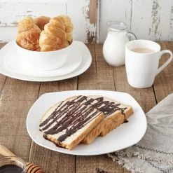 Hot Sale 🌟 Stone Lain Juliette Bone China Dinnerware Set - White ❤️ -Cheap Stonelain Store f58tjmm80pqgjguay9ez