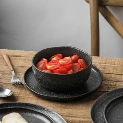 Discount ✨ Stone Lain Tom Stoneware Dinnerware Set - Black And White Reflection 😍 -Cheap Stonelain Store g1keagc1kq2ukhejdcck