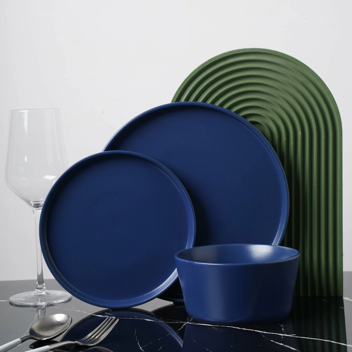 Best deal ๐ Stone Lain Chelsea Stoneware Dinnerware Set - Blue ๐ 2 Best deal ๐ Stone Lain Chelsea Stoneware Dinnerware Set - Blue ๐ - Image 2
