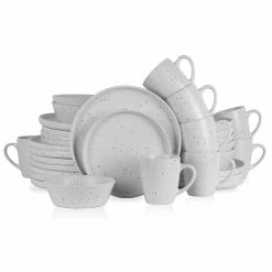 New ✨ Stone Lain Jade Stoneware Dinnerware Set - White 🔥 -Cheap Stonelain Store hukzhxirorqnvy6ktsan