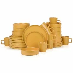 Best Pirce ⌛ Stone Lain Cleo Stoneware Dinnerware Set - Yellow ❤️ -Cheap Stonelain Store hw6zbgmfrlpj7orofdx5