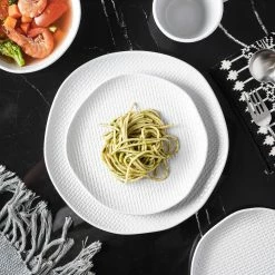 Best Sale 🔔 Stone Lain Abigail Stoneware Dinnerware Set - White 😀 -Cheap Stonelain Store hynbacjgn23fythqgvdg