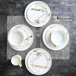 Hot Sale 💯 Stone Lain Zora Porcelain Dinnerware Set - White 💯 -Cheap Stonelain Store ifywya7oj0ovxrdj5h1s