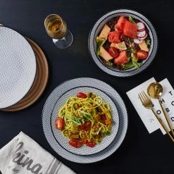 Budget ๐งจ Stone Lain Daisy Stoneware Dinnerware Set - White And Black ๐ 9 Budget ๐งจ Stone Lain Daisy Stoneware Dinnerware Set - White And Black ๐ -Cheap Stonelain Store ji3cbhbjtfxguk9dgm32