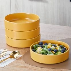 Best Pirce ⌛ Stone Lain Cleo Stoneware Dinnerware Set - Yellow ❤️ -Cheap Stonelain Store jnonaykqrrlzujr61jyd