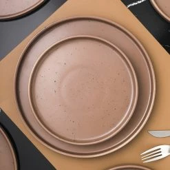 Wholesale 🤩 Stone Lain Celina Stoneware Dinnerware Set - Brown Matte 🥰 -Cheap Stonelain Store kfdxo2dmr4x9zezgnzzf