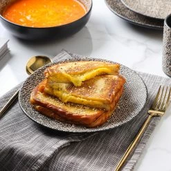 Promo ❤️ Stone Lain Sophie Stoneware Dinnerware Set - Brown And Black 😍 -Cheap Stonelain Store khbtw4bkyymc1bnaowm8