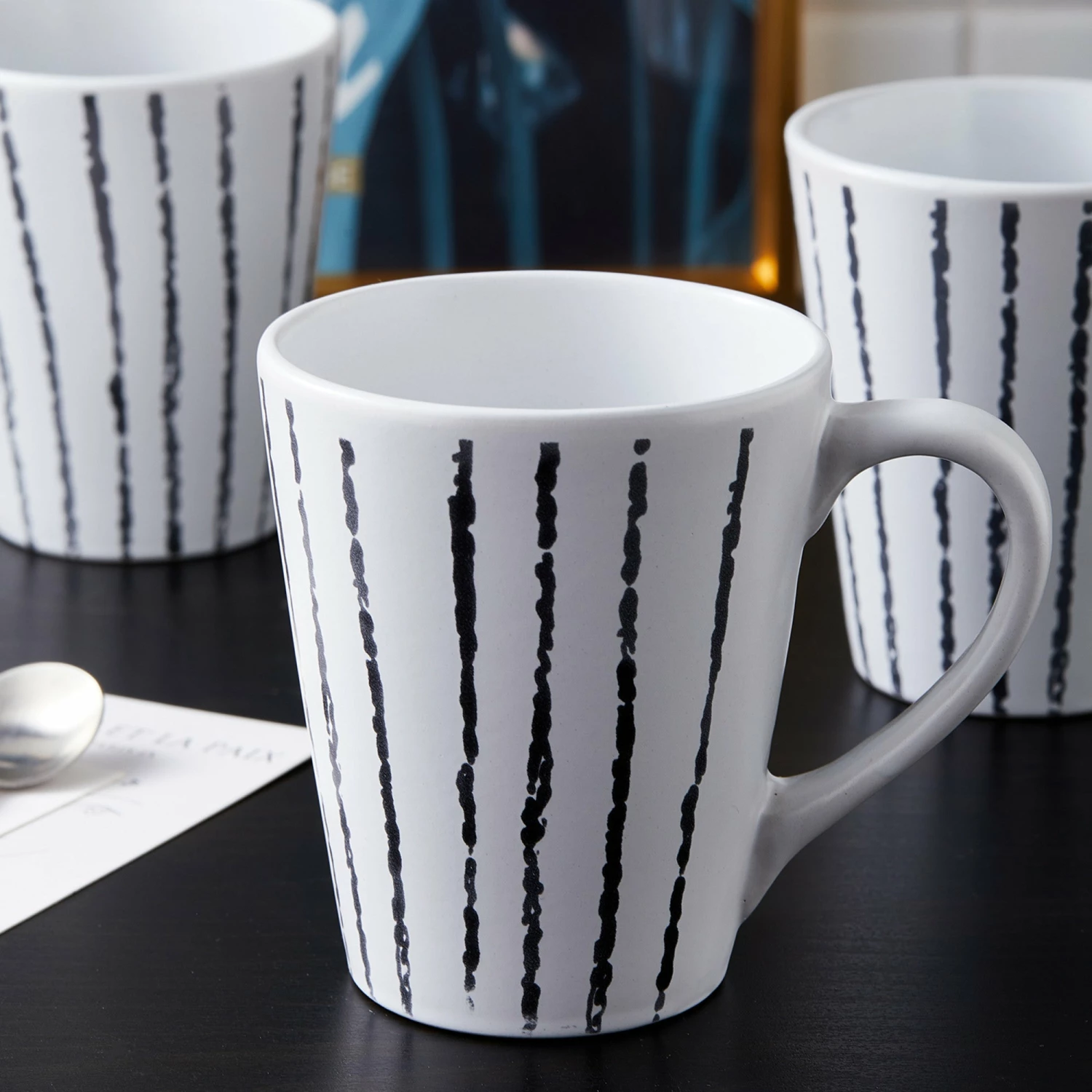 Flash Sale ๐ Stone Lain Nova Stoneware Dinnerware Set - Black โญ 6 Flash Sale ๐ Stone Lain Nova Stoneware Dinnerware Set - Black โญ - Image 6