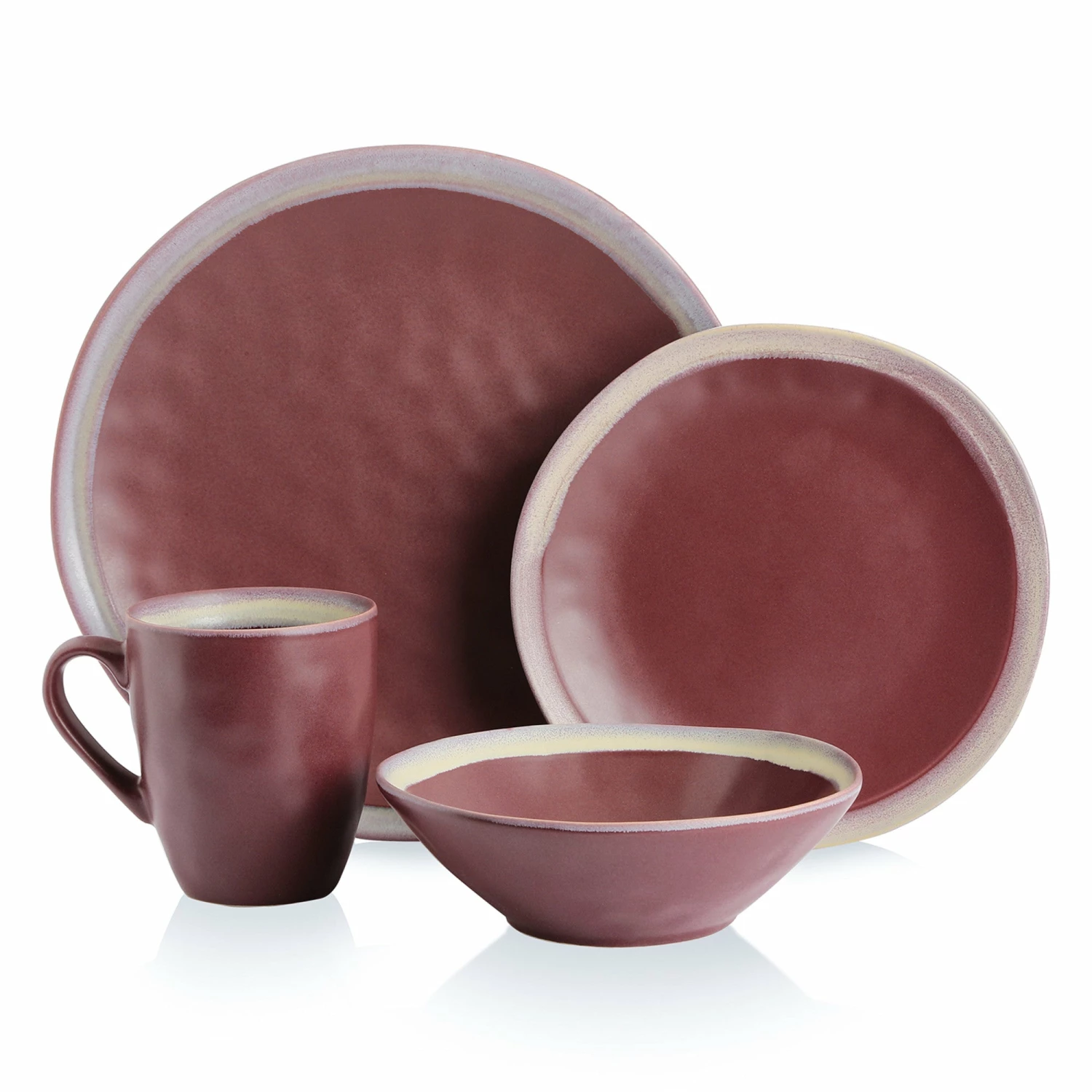 Coupon โญ Stone Lain Serafina Stoneware Dinnerware Set - Wine ๐ 4 Coupon โญ Stone Lain Serafina Stoneware Dinnerware Set - Wine ๐ - Image 4