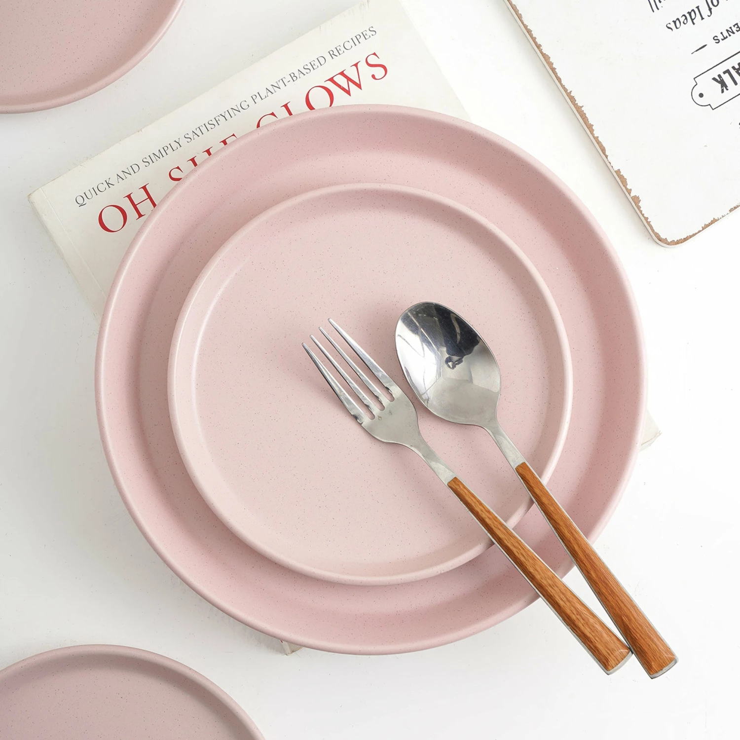 Discount ๐ Stone Lain Albie Stoneware Dinnerware Set - Pink ๐ 4 Discount ๐ Stone Lain Albie Stoneware Dinnerware Set - Pink ๐ - Image 4