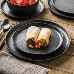 Discount ✨ Stone Lain Tom Stoneware Dinnerware Set - Black And White Reflection 😍 -Cheap Stonelain Store l8pr3niby8qccmumulwv