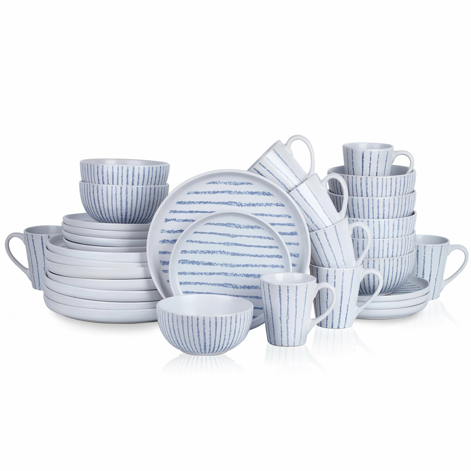 Outlet ๐ Stone Lain Nova Stoneware Dinnerware Set - Blue ๐ฅ 7 Outlet ๐ Stone Lain Nova Stoneware Dinnerware Set - Blue ๐ฅ - Image 7