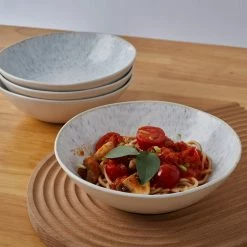 Deals 🥰 Stone Lain Romy Stoneware Dinnerware Set - White And Black Spots 😉 -Cheap Stonelain Store lty8qbcmwsmucigxbwtb