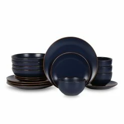 Best reviews of 🌟 Stone Lain Dean Stoneware Dinnerware Set - Blue ⭐ -Cheap Stonelain Store lyrbsvew3oqvwemugqqk