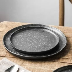 Discount ✨ Stone Lain Tom Stoneware Dinnerware Set - Black And White Reflection 😍 -Cheap Stonelain Store mt3iiugcuvtud5ndfmmt