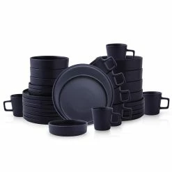 Wholesale ✨ Stone Lain Cleo Stoneware Dinnerware Set - Dark Blue 🧨 -Cheap Stonelain Store n1iqxmd495qz4gmdmgki