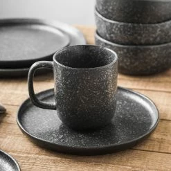 Discount ✨ Stone Lain Tom Stoneware Dinnerware Set - Black And White Reflection 😍 -Cheap Stonelain Store nkn4olm5zvufv3dlaave