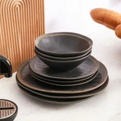 Discount ⌛ Stone Lain Serafina Stoneware Dinnerware Set - Gray 🥰 -Cheap Stonelain Store p2czrreyix0cf8ebfc9c