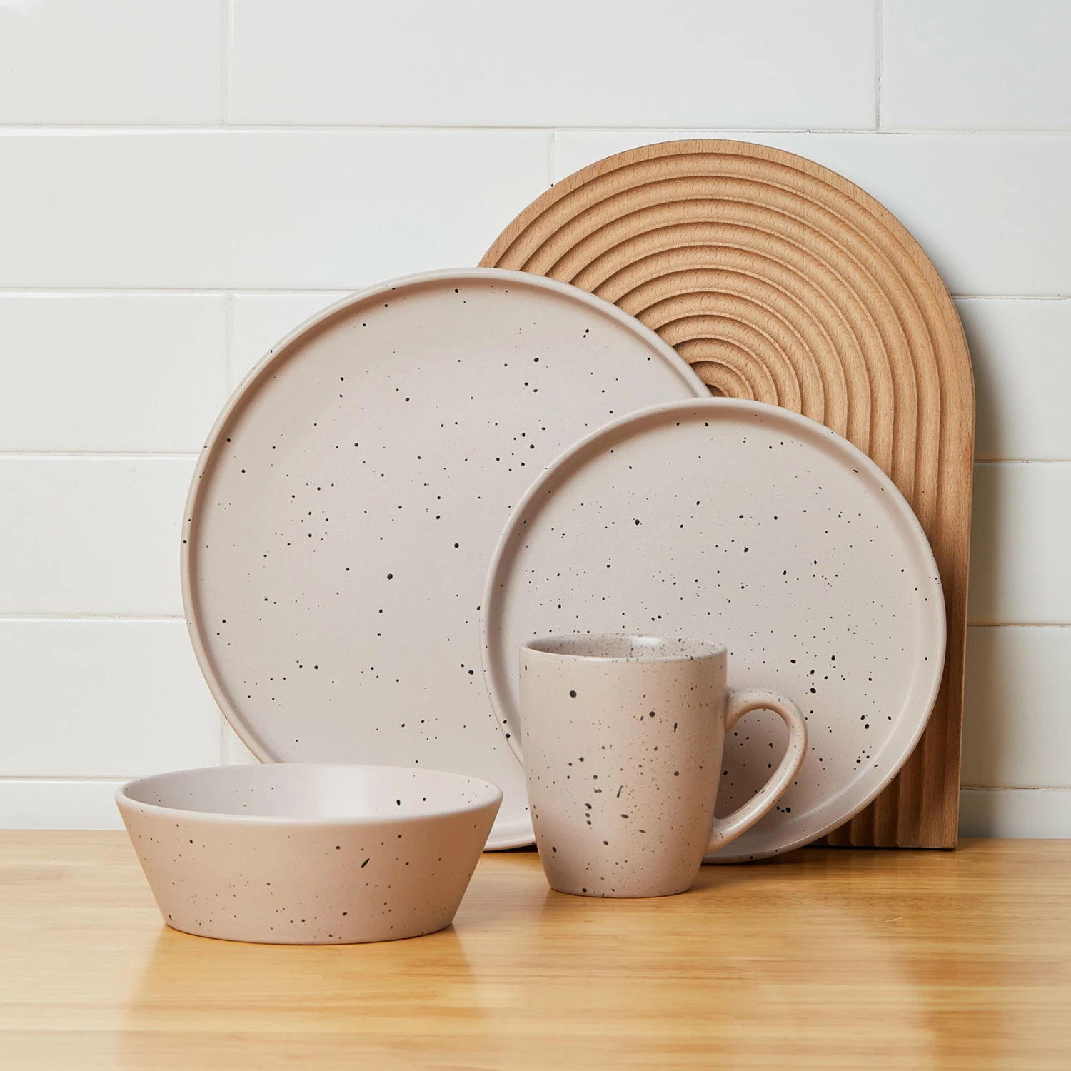 Deals π₯° Stone Lain Jade Stoneware Dinnerware Set - Taupe β 2 Deals π₯° Stone Lain Jade Stoneware Dinnerware Set - Taupe β - Image 2