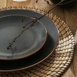 Deals 🌟 Stone Lain Dean Stoneware Dinnerware Set - Black 🎉 -Cheap Stonelain Store rptfraff1v6umcivvafc