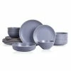 Buy 😍 Stone Lain Lauren Stoneware Dinnerware Set - Light Gray 👍