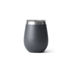 Deals ⭐ YETI Rambler® 10 oz (296 ml) Wine Tumbler 🔔 -Cheap Stonelain Store site studio Drinkware Rambler 10oz Wine Tumbler Charcoal Back 4167 Primary B 2400x2400 65ced8bb 5809 4387 8979 ec396aec3e9c