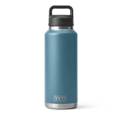 New 🛒 YETI Rambler® 46 oz (1.4 L) Bottle With Chug Cap 👍 -Cheap Stonelain Store site studio Drinkware Rambler 46oz Bottle Nordic Blue Front 4078 Primary A 2400x2400 83aba343 3458 47ae a636 f02c083003cc