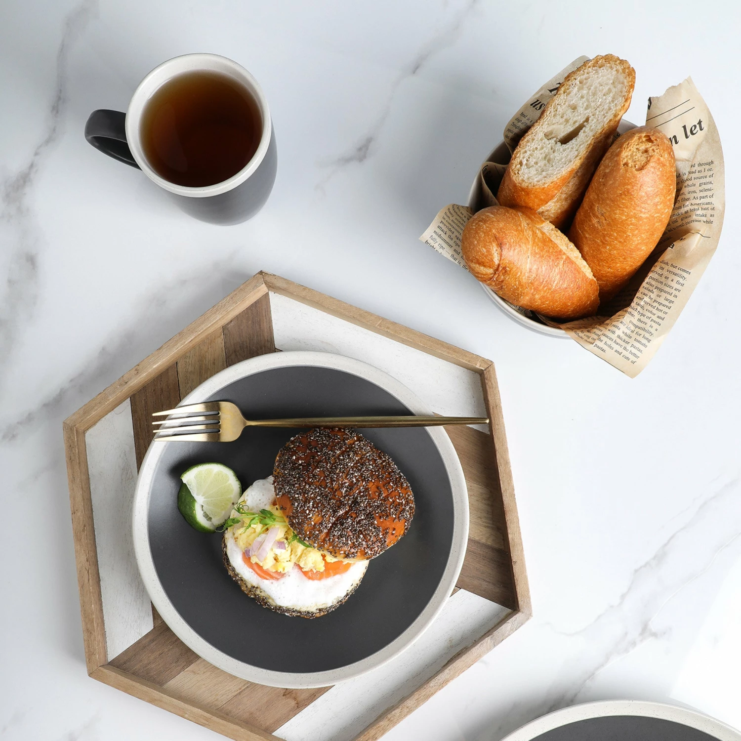 Best Sale ๐ Stone Lain Serenity Stoneware Dinnerware Set - Dark Gray And Cream ๐ 5 Best Sale ๐ Stone Lain Serenity Stoneware Dinnerware Set - Dark Gray And Cream ๐ - Image 5