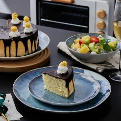 Discount 👏 Stone Lain Romy Stoneware Dinnerware Set - Blue 😍 -Cheap Stonelain Store tohcpghbdbt2a2xjplbs