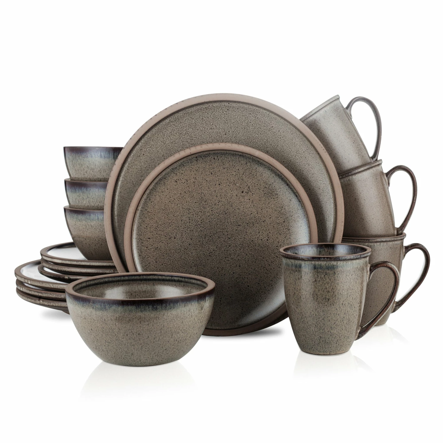 Promo ๐ฏ Stone Lain Tina Stoneware Dinnerware Set - Green And Beige ๐ 1 Promo ๐ฏ Stone Lain Tina Stoneware Dinnerware Set - Green And Beige ๐