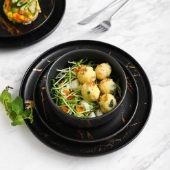 New ๐ Stone Lain Zora Porcelain Dinnerware Set - Black ๐ 9 New ๐ Stone Lain Zora Porcelain Dinnerware Set - Black ๐ -Cheap Stonelain Store u6fk2udbbo8n8qfxpfbo