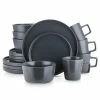 Budget 👏 Stone Lain Celina Stoneware Dinnerware Set - Gray Matte 💯