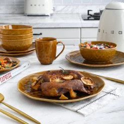 Coupon ✨ Stone Lain Constance Porcelain Dinnerware Set - Brown 🛒 -Cheap Stonelain Store uyyzyzslkgeijpjhcmah