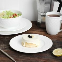 Outlet 👏 Stone Lain Alexandria Bone China Dinnerware Set - White ✔️ -Cheap Stonelain Store wd6qiwjf9bn7pu9ltgpy