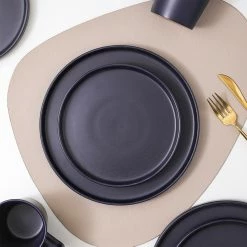 Wholesale ✨ Stone Lain Cleo Stoneware Dinnerware Set - Dark Blue 🧨 -Cheap Stonelain Store wvzpgu58nuqcbjwgvtrn