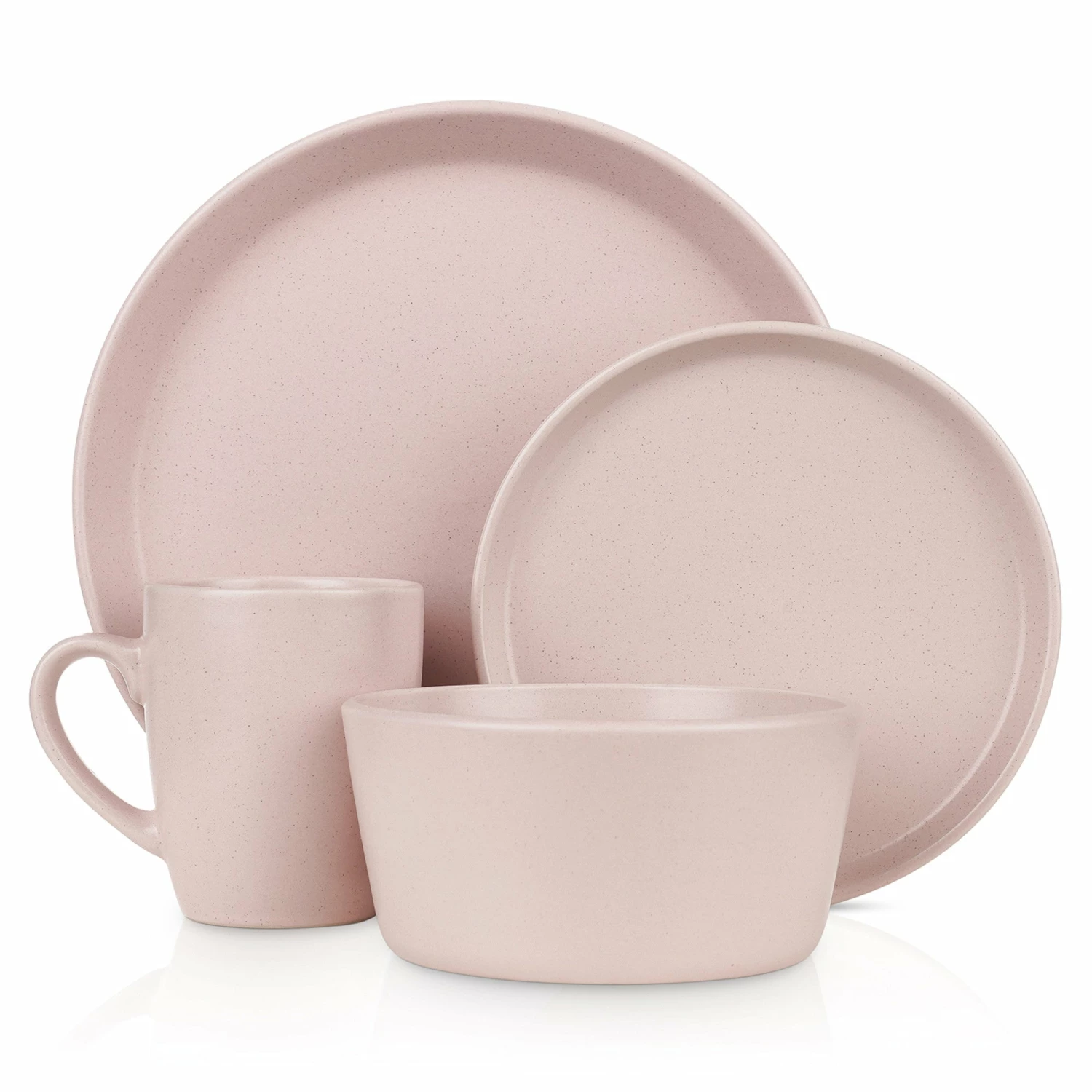 Discount ๐ Stone Lain Albie Stoneware Dinnerware Set - Pink ๐ 2 Discount ๐ Stone Lain Albie Stoneware Dinnerware Set - Pink ๐ - Image 2