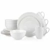 New 🔔 Stone Lain Evermore Porcelain Dinnerware Set - White 🧨