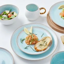 Flash Sale 🌟 Stone Lain Josephine Porcelain Dinnerware Set - Mint 👏 -Cheap Stonelain Store y4hjcaygh5usd31ooldt