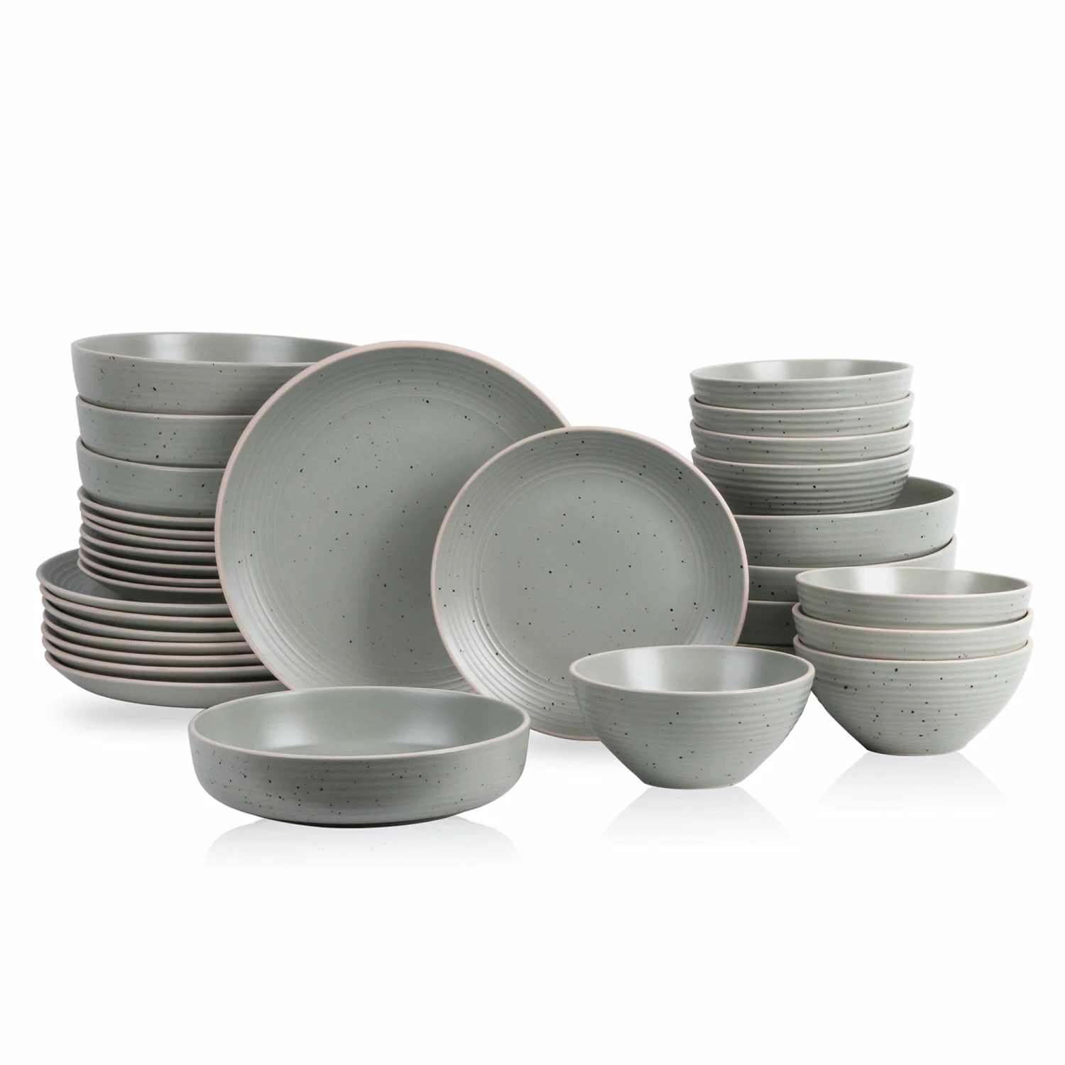 Budget ๐ Stone Lain Lauren Stoneware Dinnerware Set - Green ๐ 7 Budget ๐ Stone Lain Lauren Stoneware Dinnerware Set - Green ๐ - Image 7