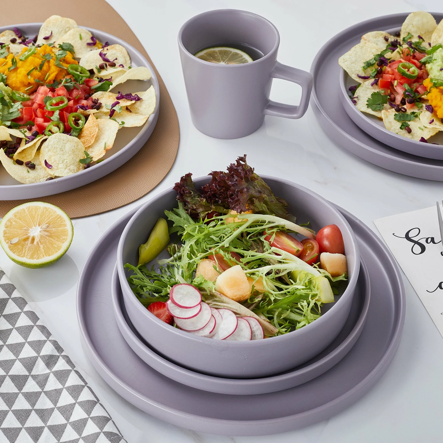 Best Pirce βοΈ Stone Lain Cleo Stoneware Dinnerware Set - Light Gray π 4 Best Pirce βοΈ Stone Lain Cleo Stoneware Dinnerware Set - Light Gray π - Image 4